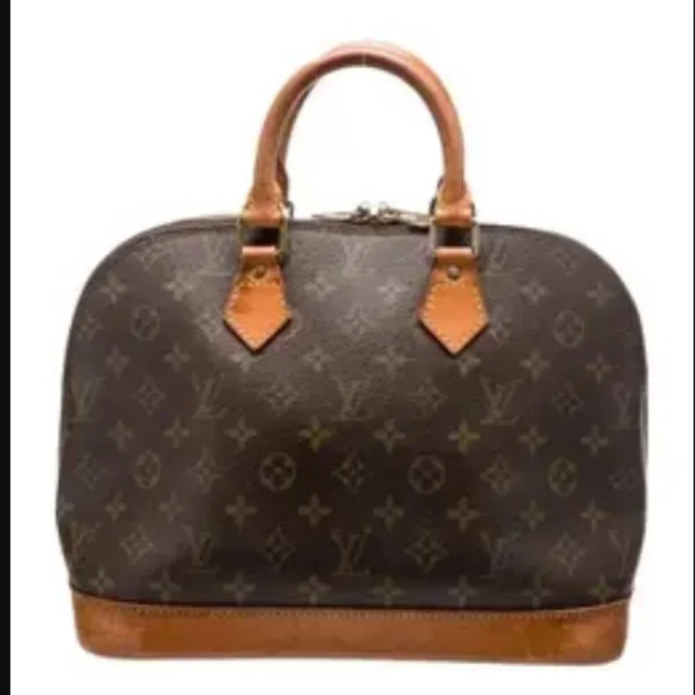 Louis Vuitton Alma Monogram Coated Canvas Handbag - Picture 2 of 16